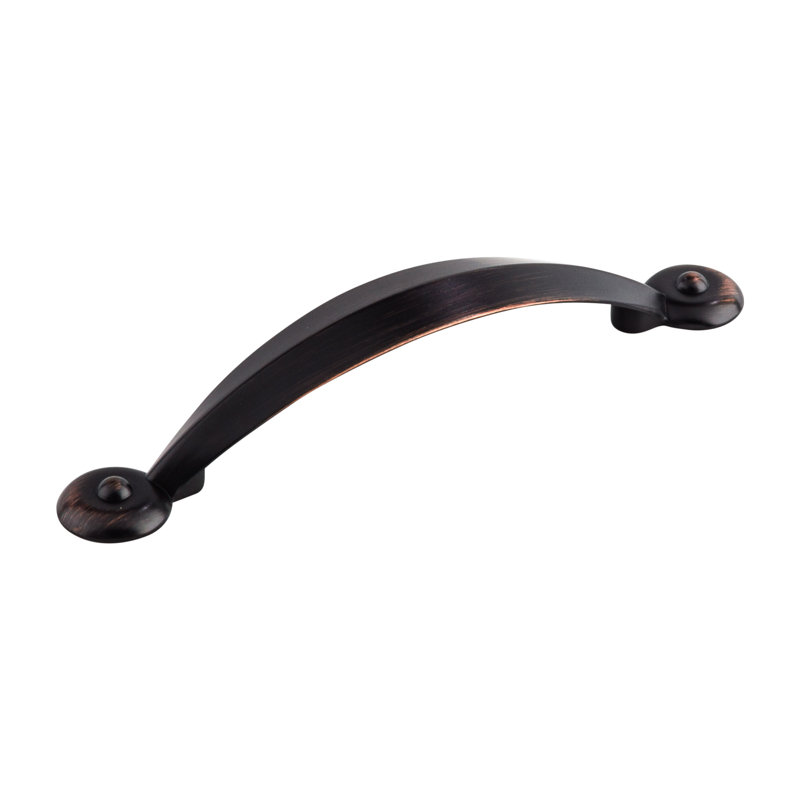 Angle Bar pull, Tuscan Bronze, 3 3/4" Center to Center