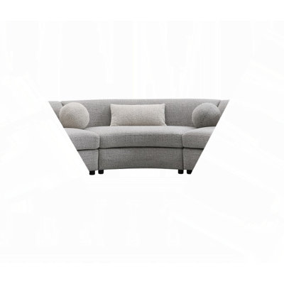 Ivria Sectional Sofa Component Armless Loveseat 