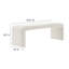 Banc rembourré Modway Simba Revolution Performance Fabrics®-93811961
