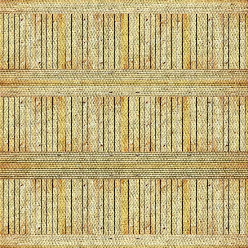 Abstract Indoor Rug, Square 8'