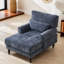 Chaise longue rembourrée L 51,55 po-1166583619
