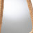 Abner Handwoven Wicker Irregular Shape Rattan Wall Mirror