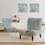 Fauteuil de chambre rembourré Butterflies Dancing I - Wildlife