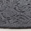 Tapis gris anthracite en laine / coton touffeté à la main Thomes-759130732