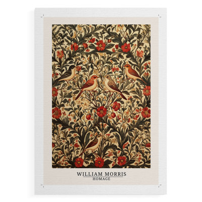 La série CCLXVI de William Morris - impression sur toile seulement - non encadrée