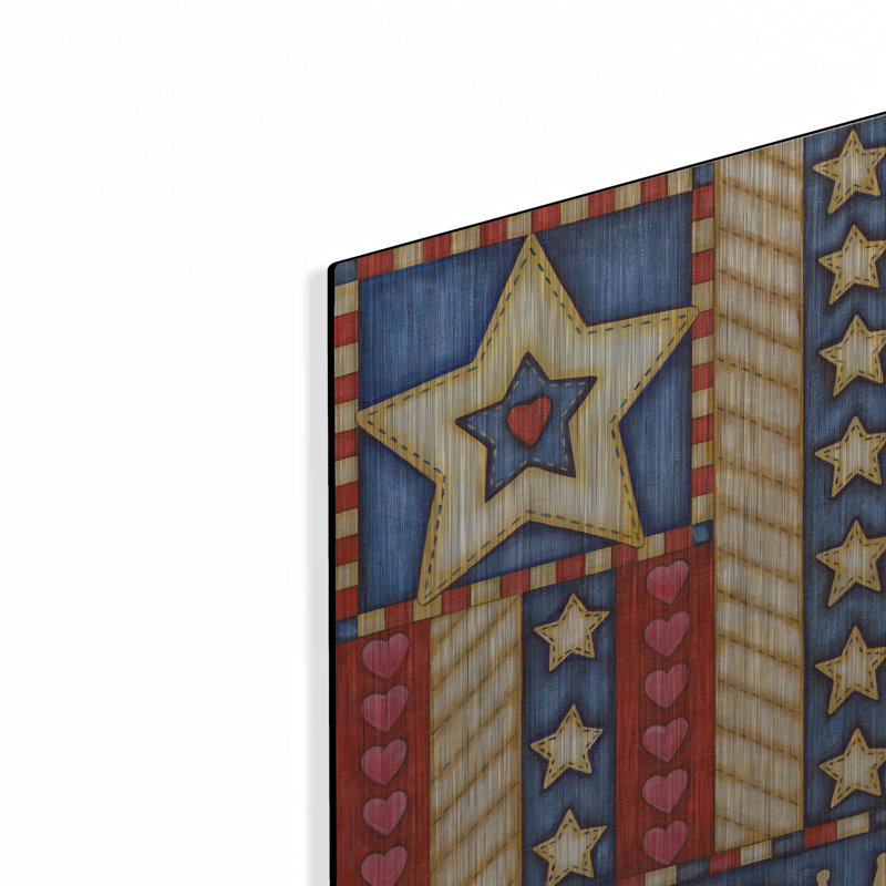 «American Star Welcome» par Cathy Horvath, H 16 po x l 12 po