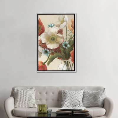 Poppy Time II - Framed Wall Art Print