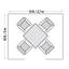 Pavillon de jardin 10 pi x 12 pi Sojag Monteserra