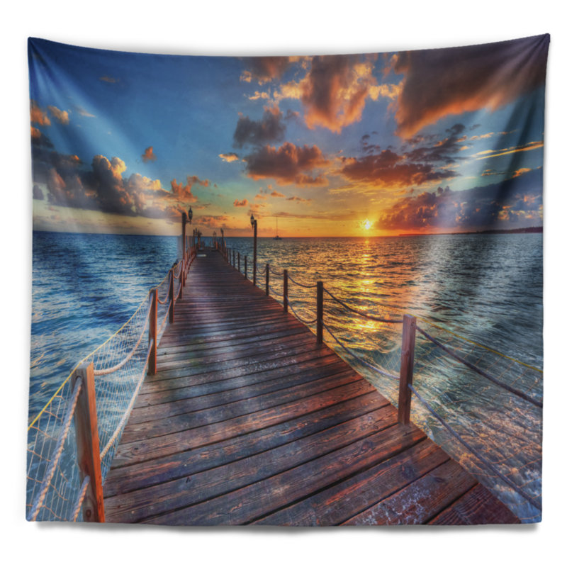 Polyester Tapestry, 50" H x 60" W
