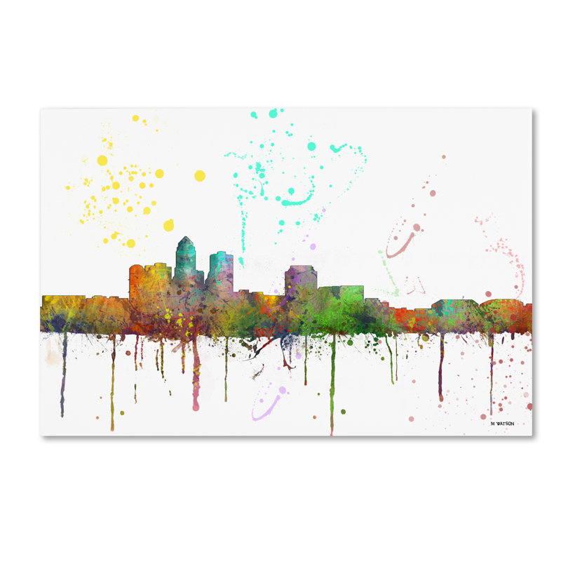 Modern & Contemporary, 22" H x 32" W x 2" D