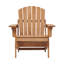 Chaise Adirondack pliante en bois pour l'extérieur-130093186