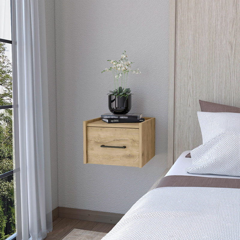 Table de chevet Abida, Beige