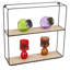 Johnar 3 Piece Square Floating Shelf