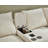 131.5” W Oversized 6-seater Composable Modular Sofa With Cupholder Console  With Usb Port And 2 Ottomans-1430904997
