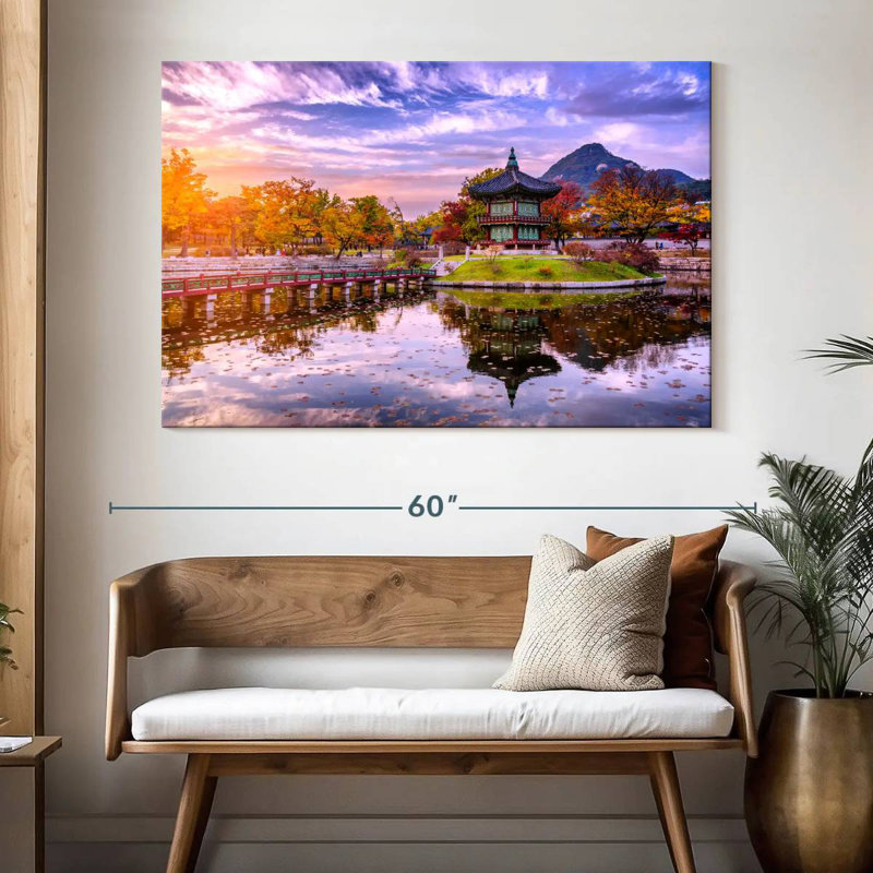 Lilie Hyangwonjeong Pavilion, 34" H x 51" W