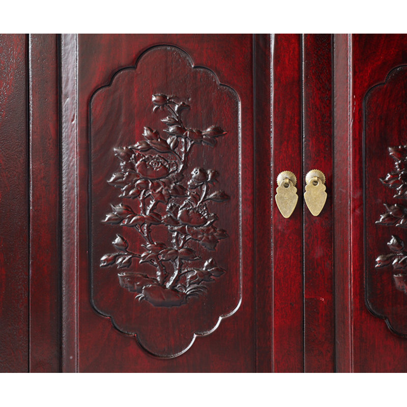 Armoire d'appoint en bois massif New China
