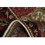 Tapis rouge élégant et traditionnel 10 x 13