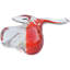 Murano Handmade Animals Figurine / Sculpture in Clear/Red