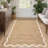 Scalloped Washable Rugs for Living Room Neutral Area Rugs Ultra-Thin Non Slip Large Bedroom Carpet Indoor Stain Resistant Contemporary Carpet for Dining Room Dorm-898702935-898703017
