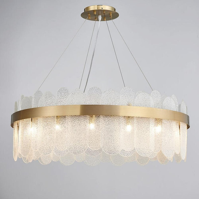 Billerica 13 - Light Crystal Chandelier, 28cm H x 60cm W x 60cm D