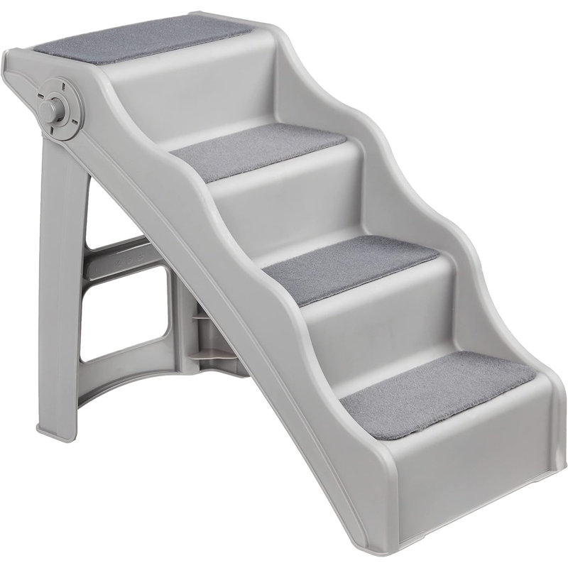 Foldable Non-Slip Steps For Dogs And Cats, Grey