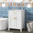 24"Bathroom Vanity Combo With Ceramic Sink