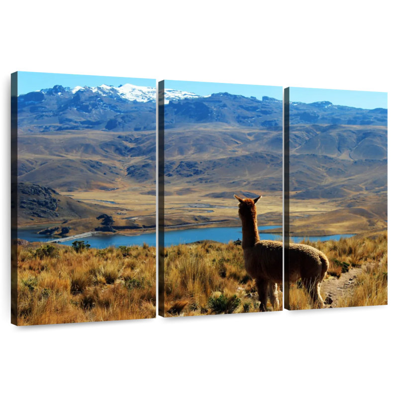 Brampt Lakeside Alpaca, 36" H x 57" W