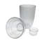 Verre à cocktail transparent en polycarbonate, shaker / barman / pot à mélanger 17 oz / 500cc