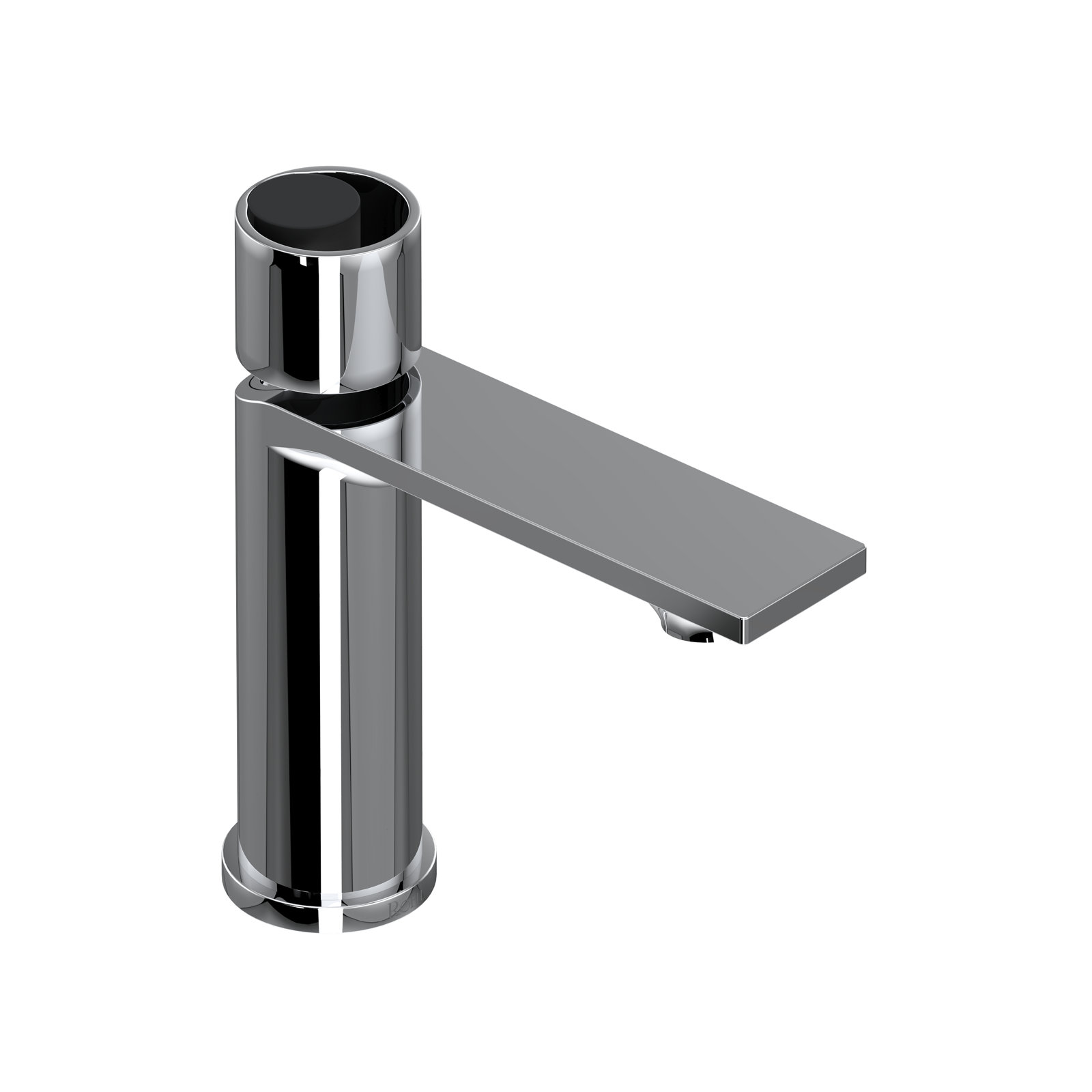 Eclissi Single Handle Lavatory Faucet, Polished Chrome/Matte Black