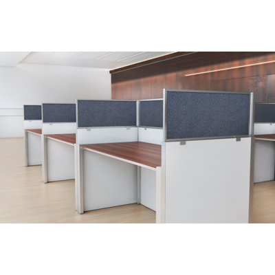 Panneau d'intimité acoustique avec grand support