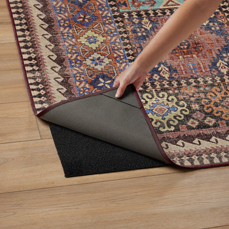 Système de tapis et de coussins 2 pièces Rumi, Rectangulaire 3 pi x 5 pi