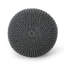Bordeaux  Knitted Cotton Round Pouf, Grey-635455064