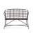Louane Metal Bench