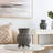 Set of 2 Bubble Ceramic Vases-270205017