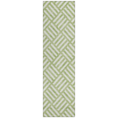 Loreen Flatweave Geometric Indoor / Outdoor Rug