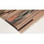Tapis à tissage plat moderne d'inspiration suédoise 4 pi x 6 pi beige / brun / vert Modern