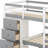 Loft Bunk Bed With Drawers And Ladder-578614729