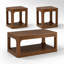 Ensemble de table de salon 3 pièces avec table basse et tables de bout-1901387276