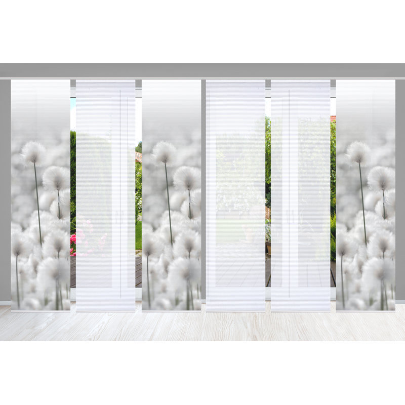 Semi Sheer Sliding Panel