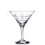 Street Crystal Martini Glass