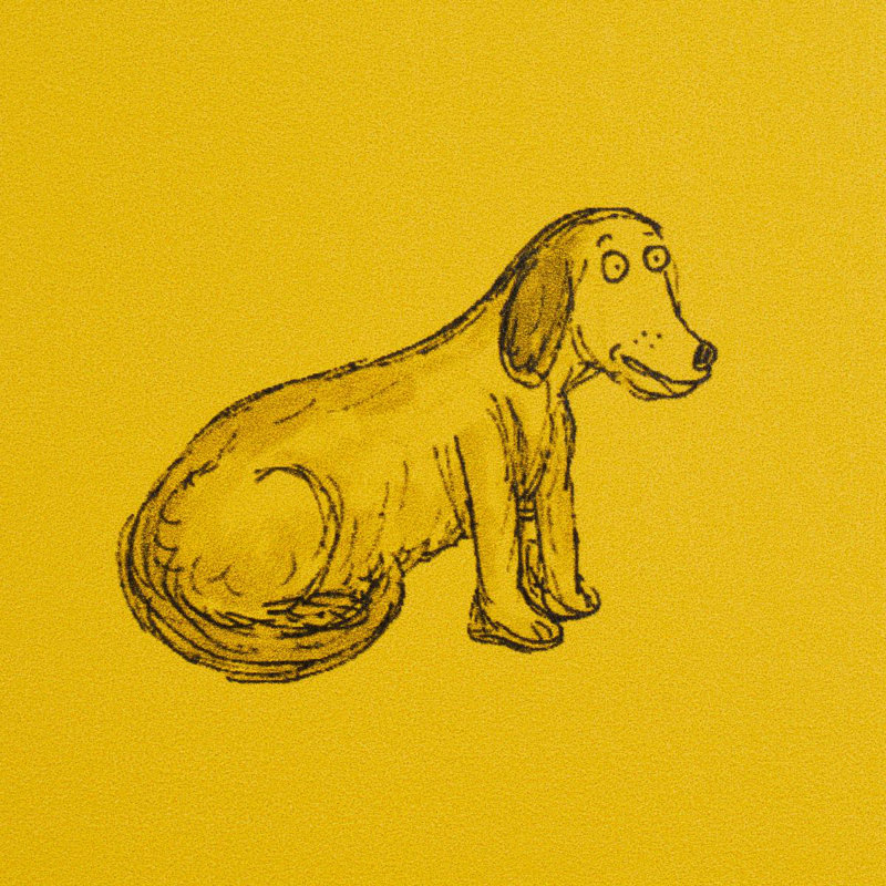 Schumacher X The New Yorker Good Dogs Everywhere Wallpaper, Taxi-Cab Yellow