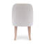 Chaise d'appoint rembourrée résistante à l'eau et aux taches Boucle (ensemble de 6)-751875266