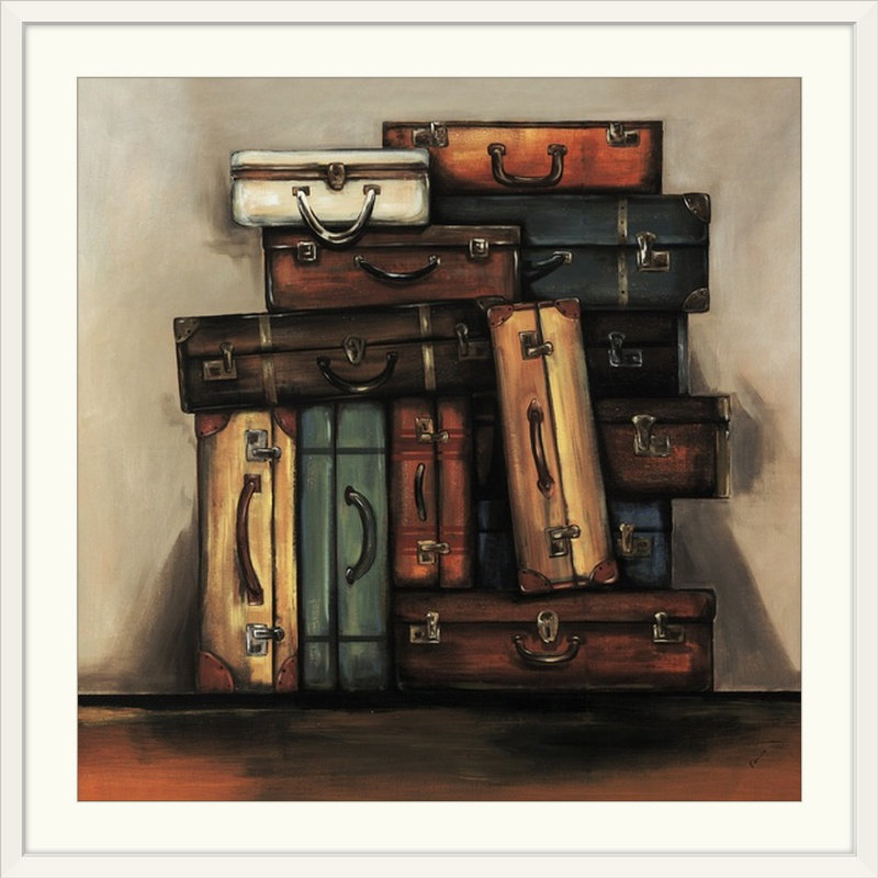 «Bon Voyage» Catoria, reproduction d'art, H 35 po x l 35 po x P 1,5 po, Toile