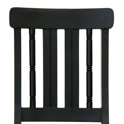 New Boston 45cm H Solid Wood Slat Back Side Chair