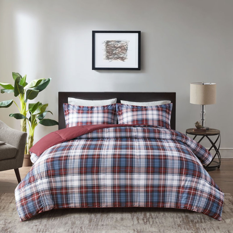 Chambre à coucher de luxe en microfibre ultra douce et confortable toutes saisons