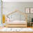 Saunderton Wooden House Bed with Trundle-299217221-298050778