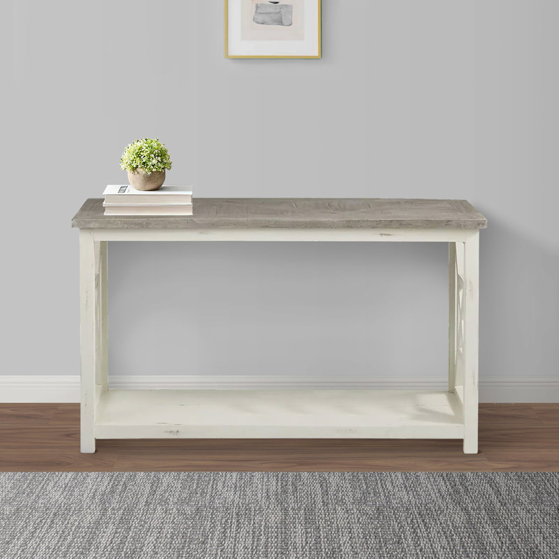 Console en bois massif Pradep