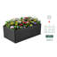 Lit de jardin surélevé galvanisé Kymari, plusieurs tailles au choix, supports de plantes offerts-1425902162-1439304221-1438991577