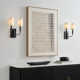 Tedder 2 Light Dimmable Candle Wall Light