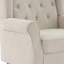 Fauteuil d'appoint à oreilles capitonné avec accoudoirs roulés et coussin rembourré épais Duward-1913283581